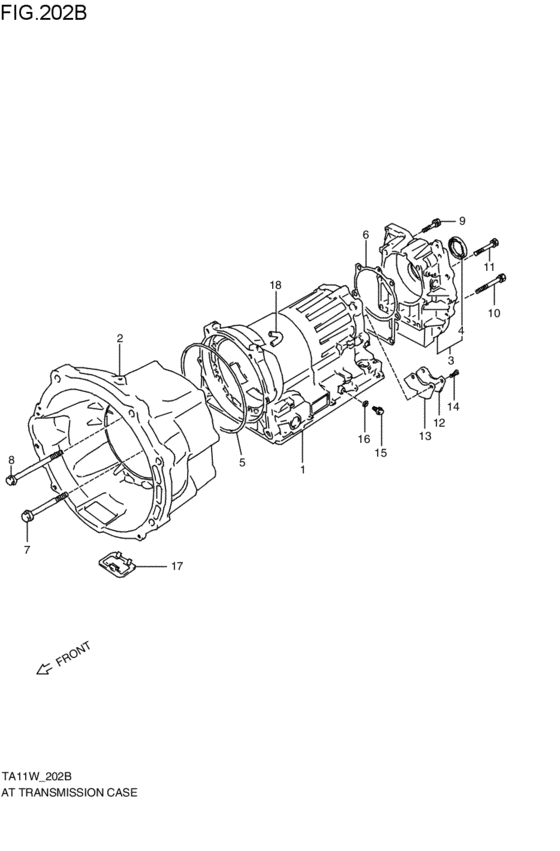 at - transmission case