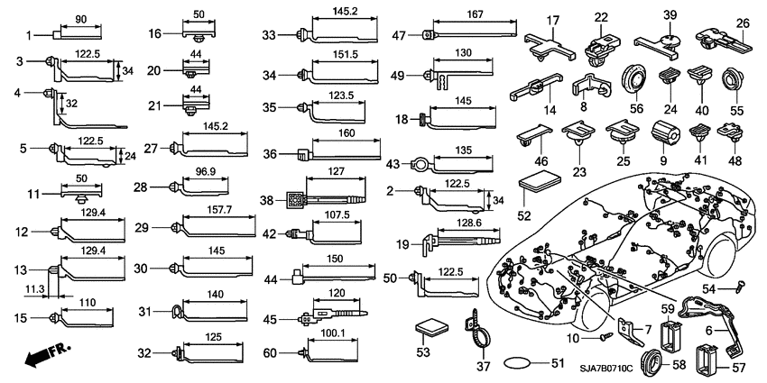 Harness band/bracket