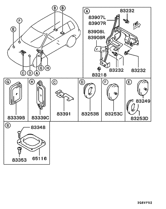Wiring & attaching parts