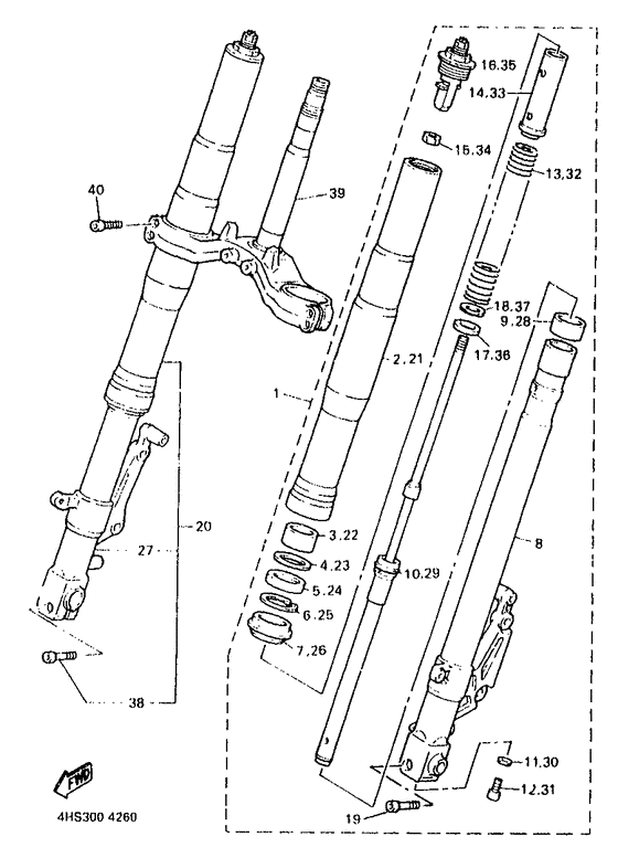 Front fork