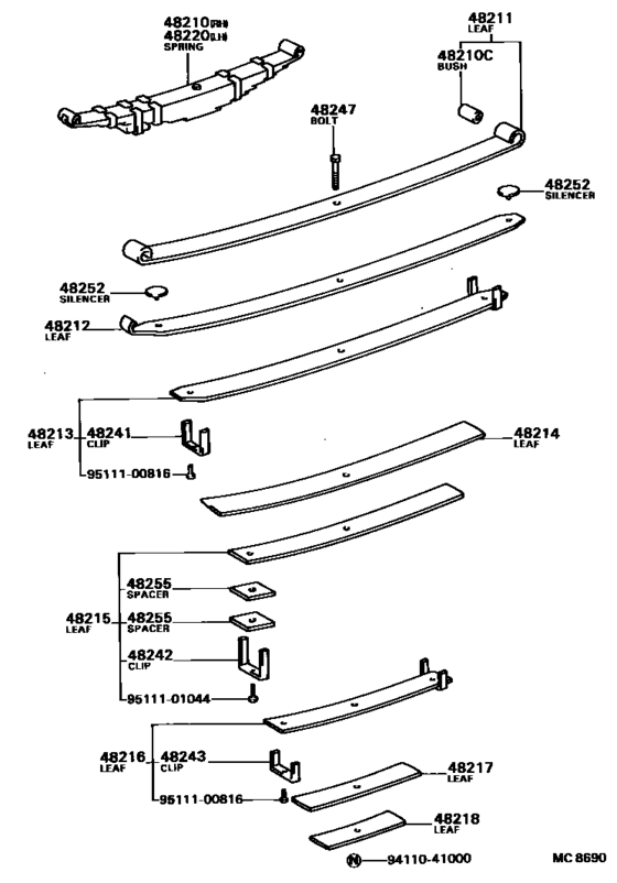 Rear Spring & Shock Absorber
