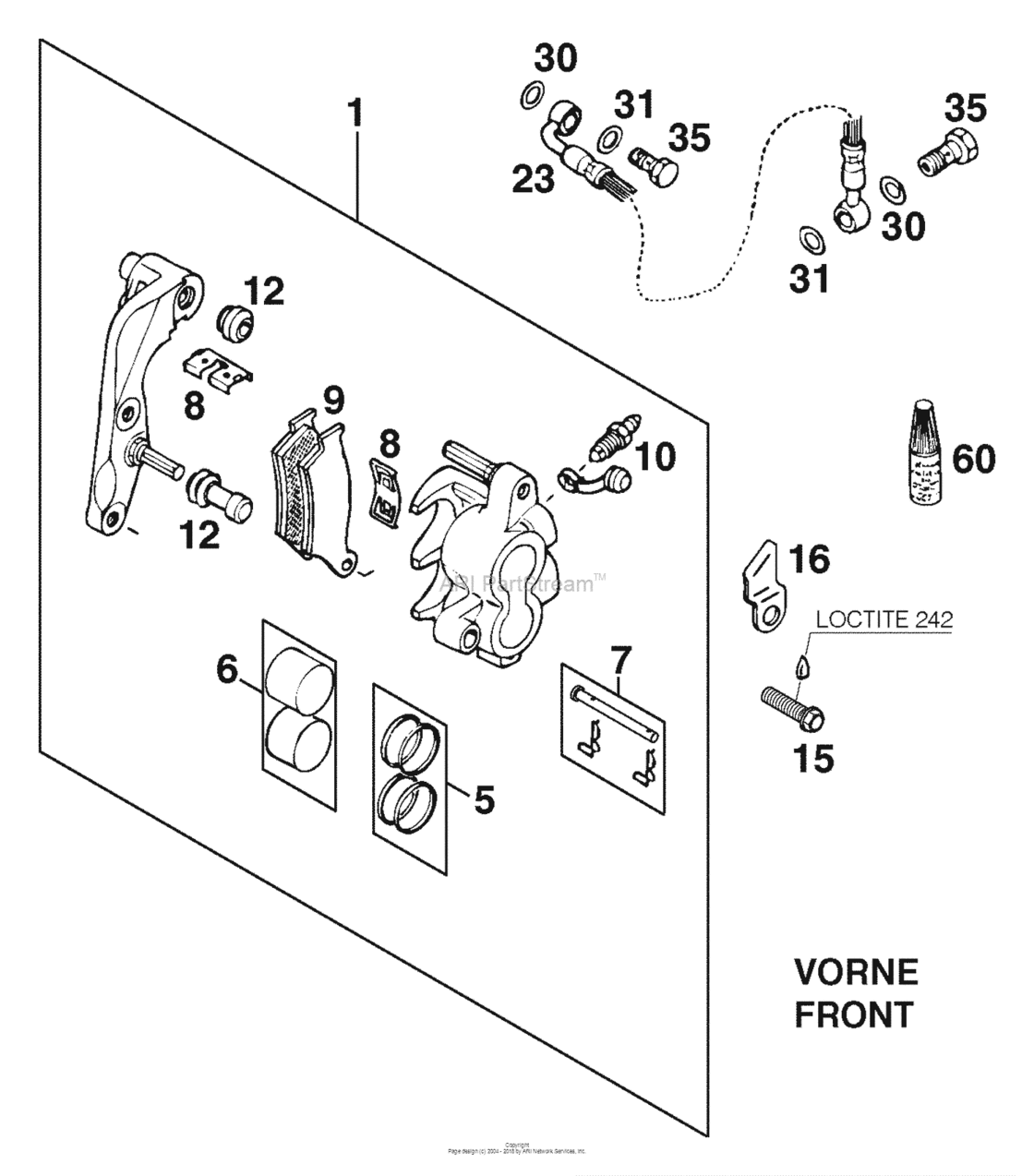 Brake Caliper Front