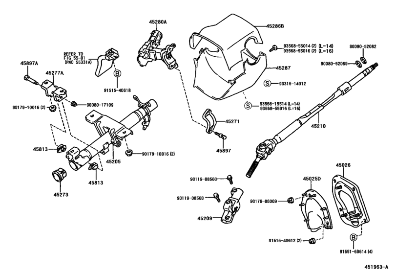 Steering Column & Shaft