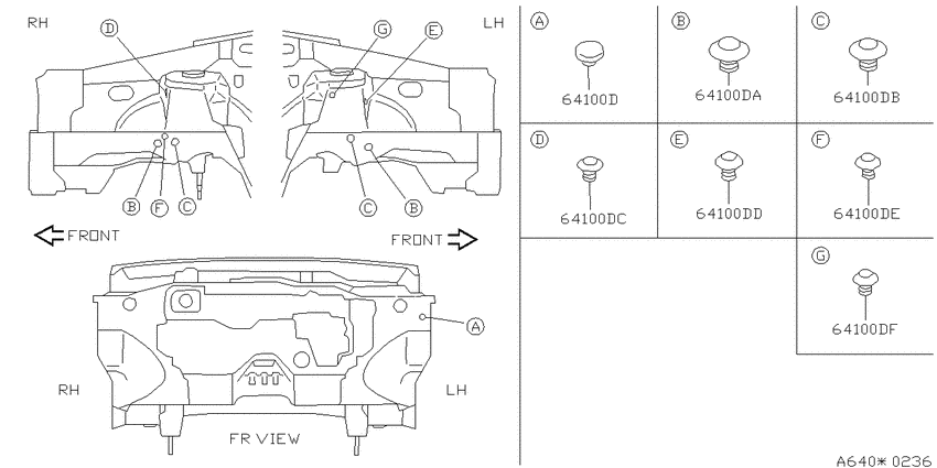 Hood ledge & fitting
