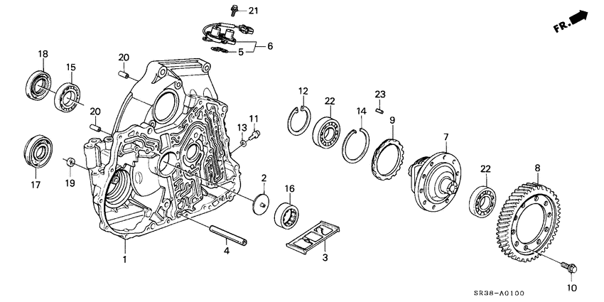 Torque converter housing