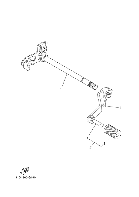 Shift shaft