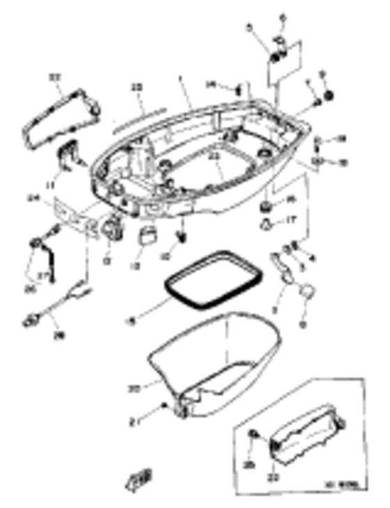Bottom cowling