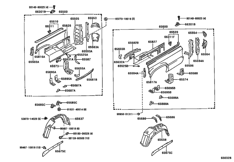 Rear Body Side Panel