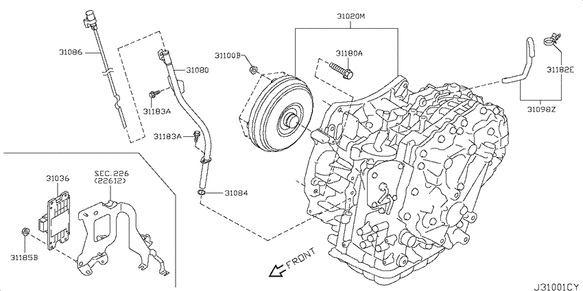 Auto transmission,transaxle & fitting