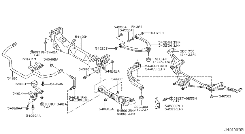Front suspension