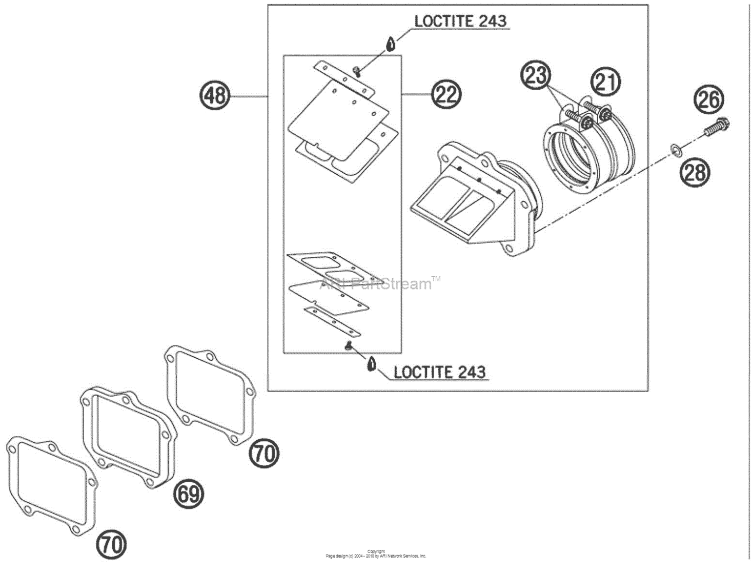 Reed Valve Case