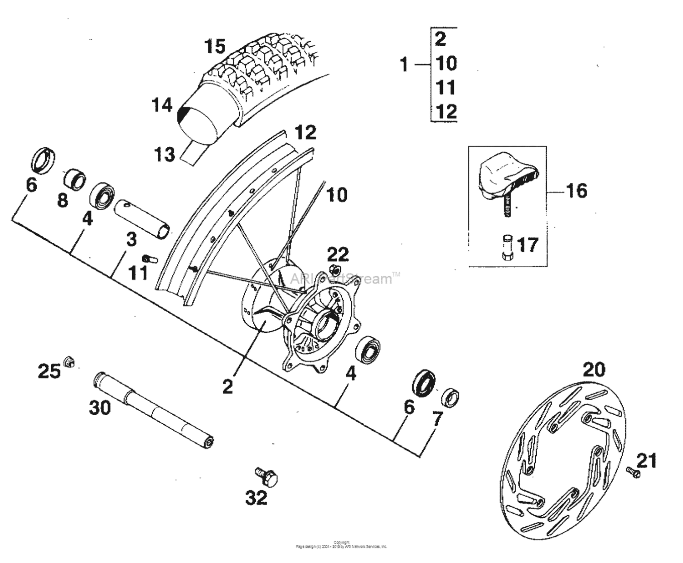 Front Wheel Sx