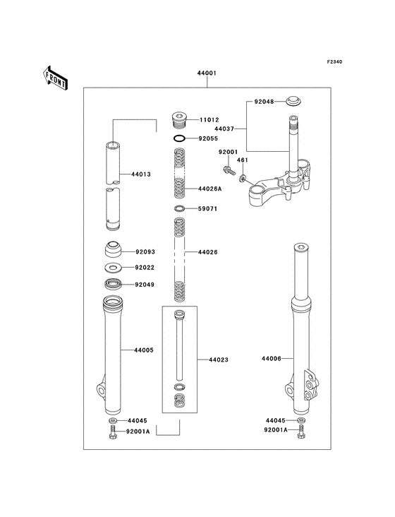Front fork