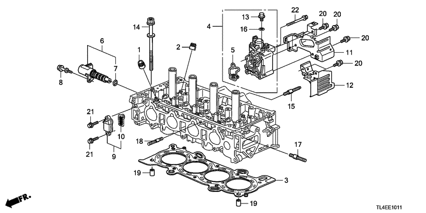 Vtc oil control valve
