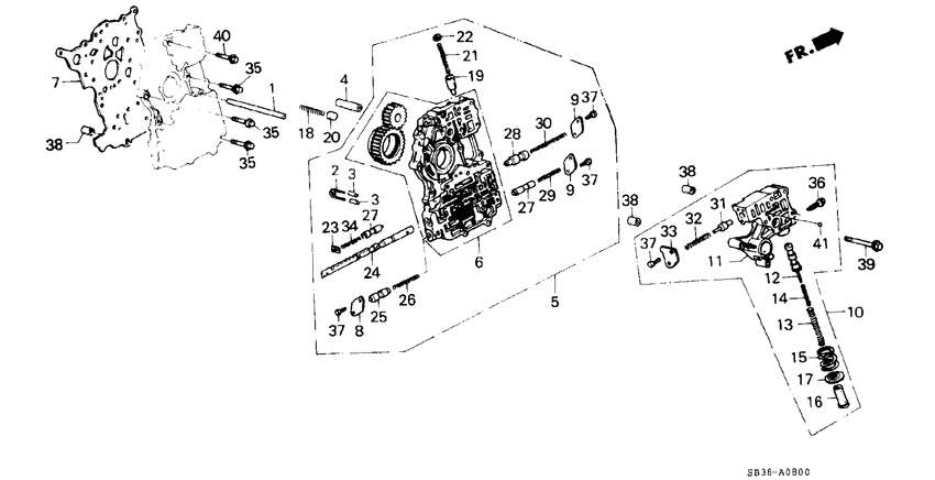 Main valve body/regulator