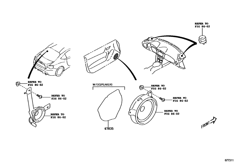 Front Door Panel & Glass