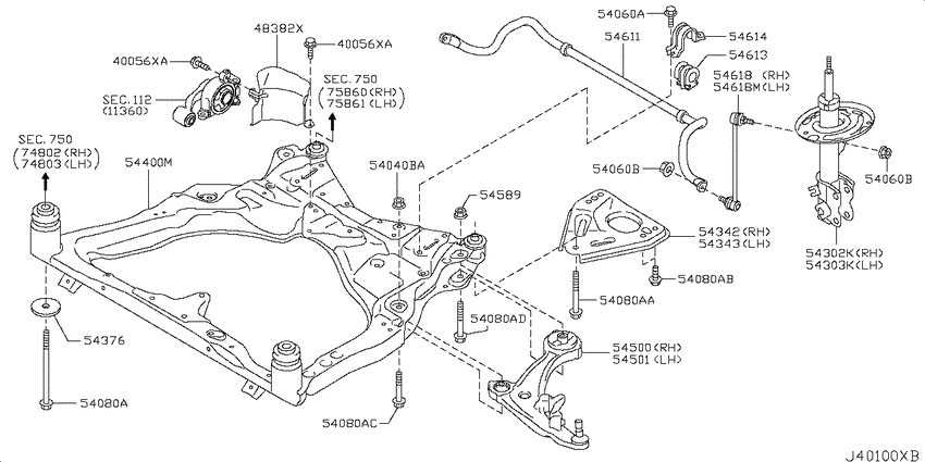 Front suspension