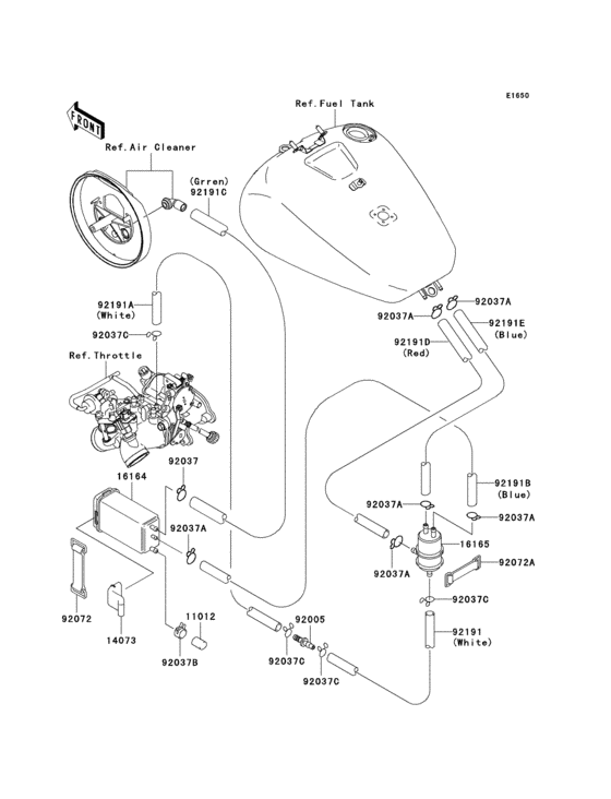 Fuel evaporative system(ca)