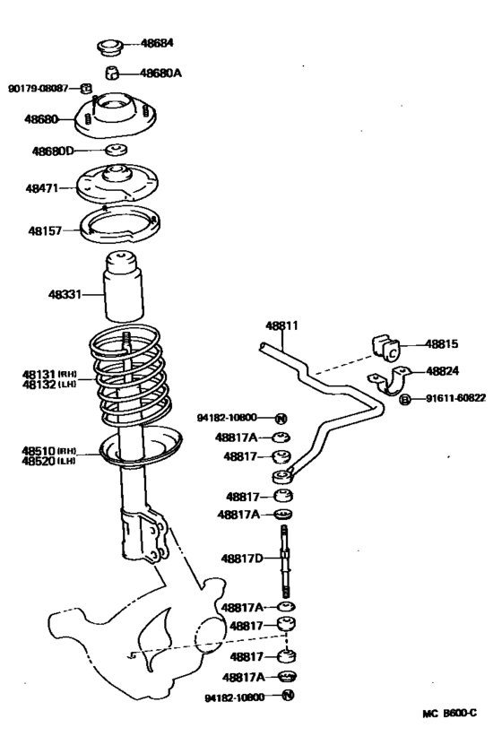Front Spring & Shock Absorber