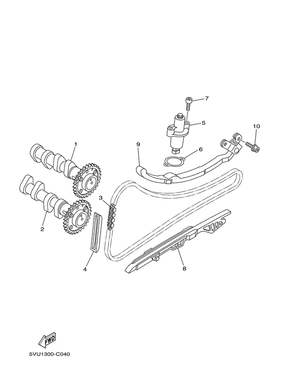 Camshaft & chain