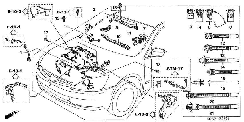 Engine wire harness