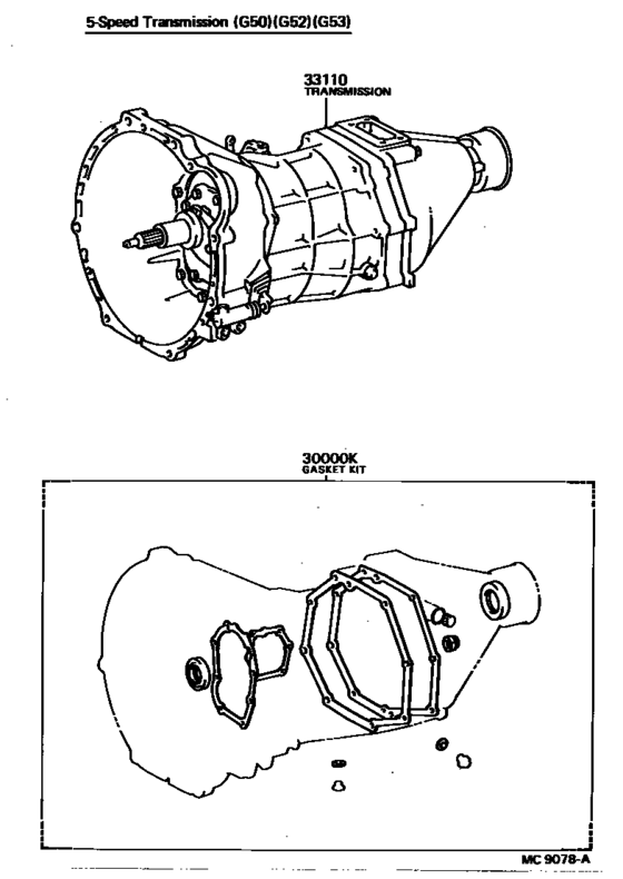 Transaxle Or Transmission Assy & Gasket Kit (Mtm)