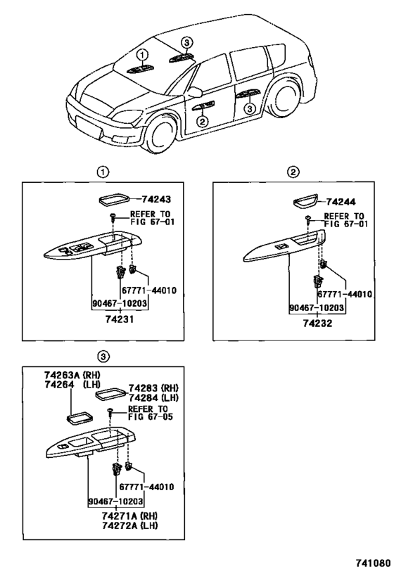 Armrest & Visor