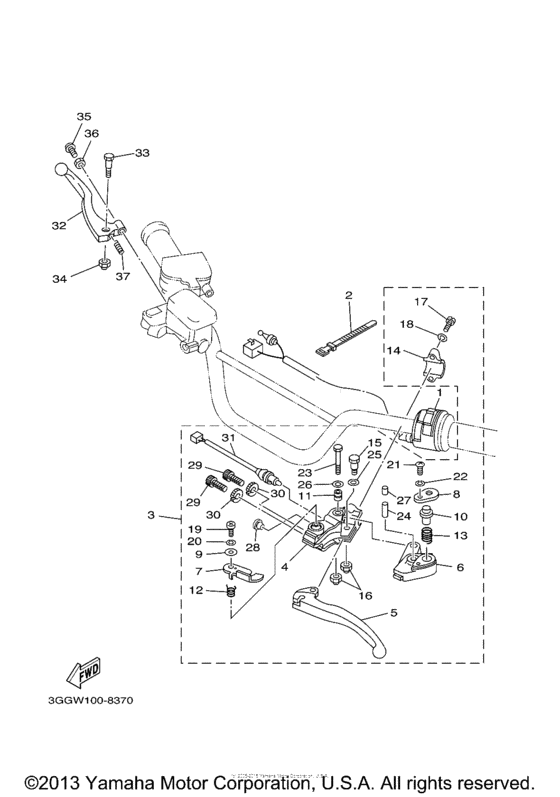 Handle switch & lever