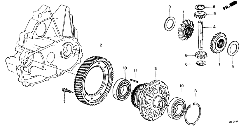 Differential gear