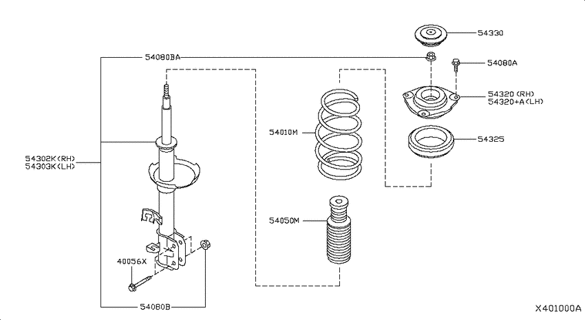 Front suspension