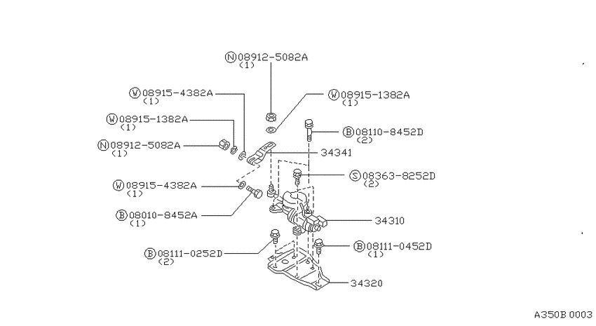Transfer control parts