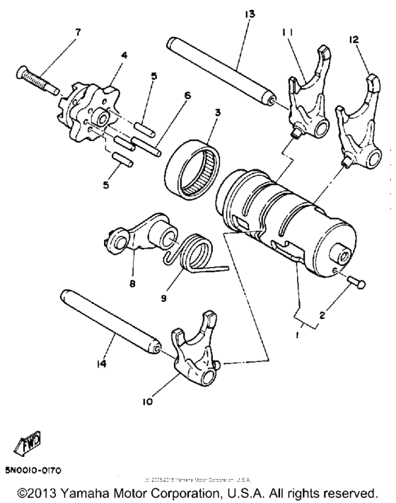 Shift Cam & Fork