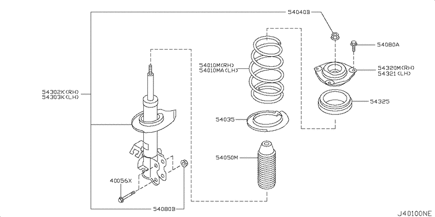 Front suspension