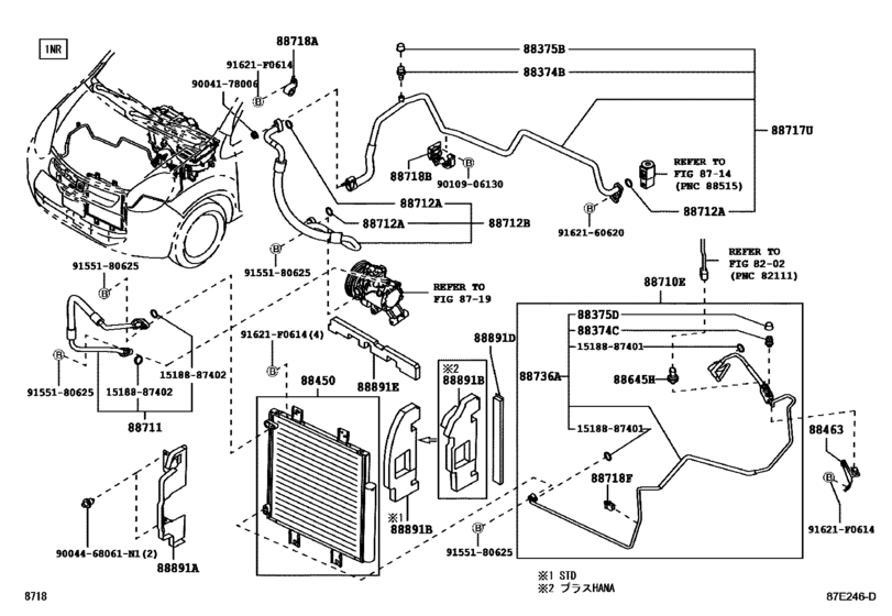 Heating & Air Conditioning - Cooler Piping