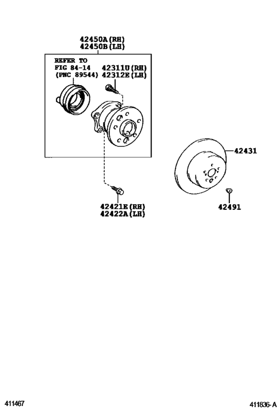 Rear Axle Shaft & Hub