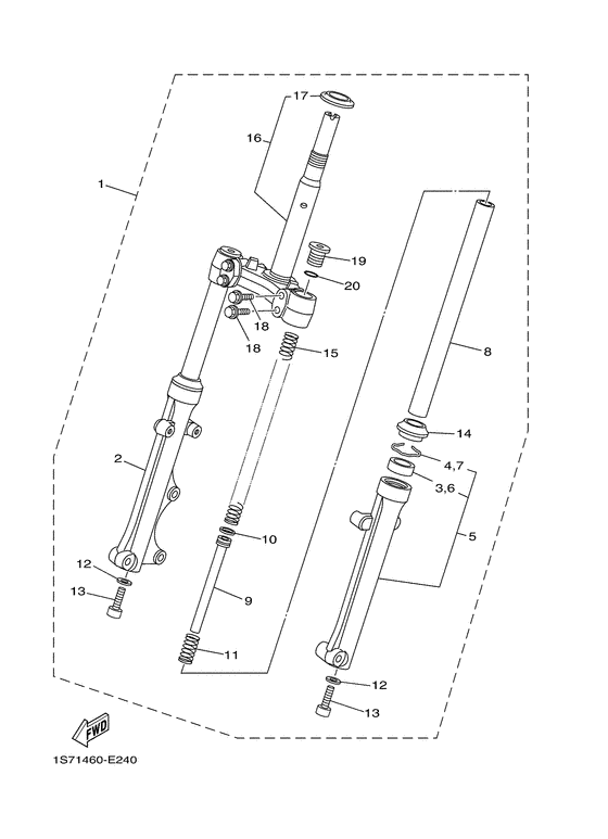 Front fork
