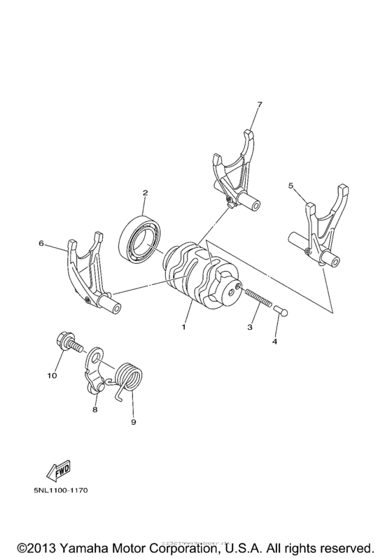 Shift Cam & Fork