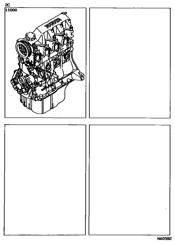 Partial Engine Assembly