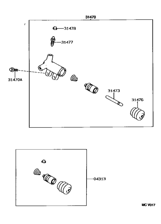 Clutch Release Cylinder