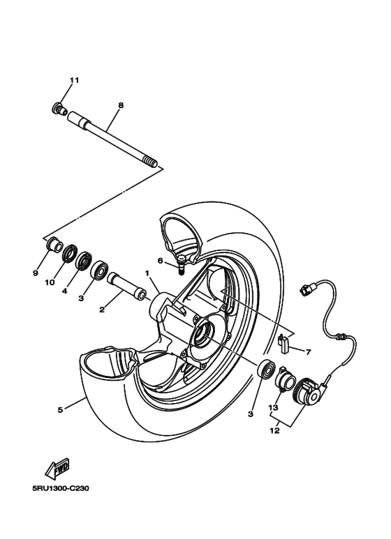 Front wheel