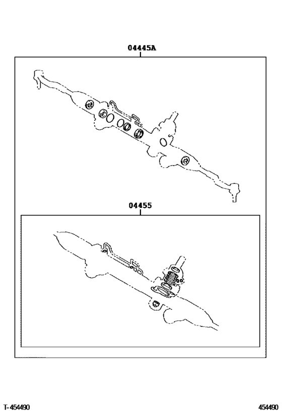 Front Steering Gear & Link