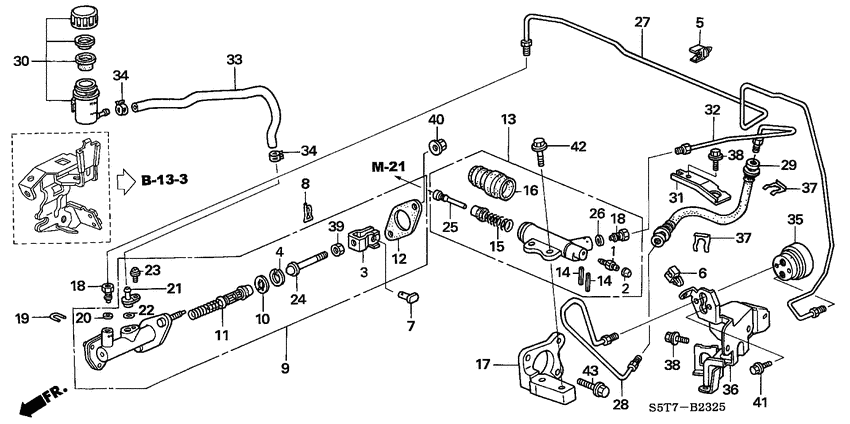 Clutch master cylinder