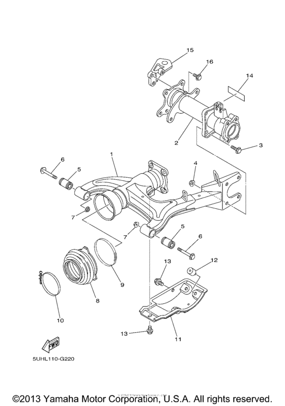 Rear arm & suspension