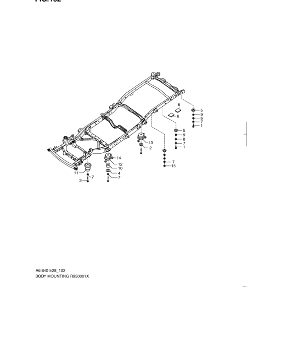 Body mounting