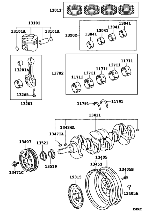Crankshaft & Piston