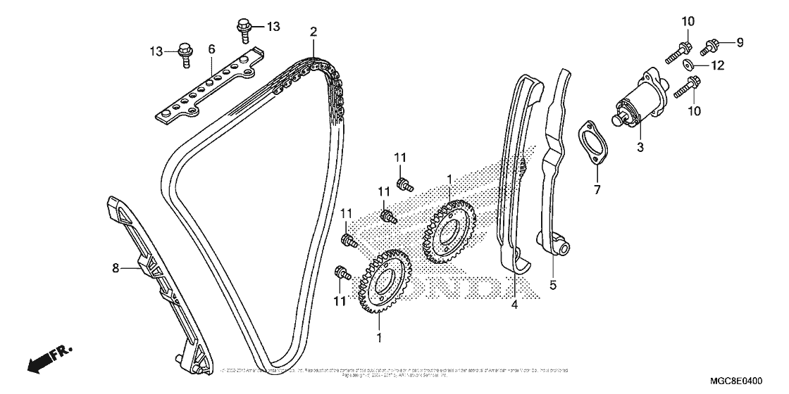 Cam Chain + Tensioner