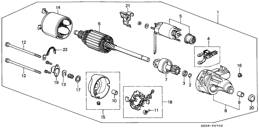 Starter motor