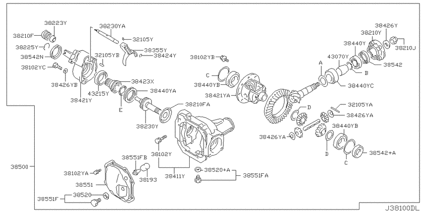 Front final drive