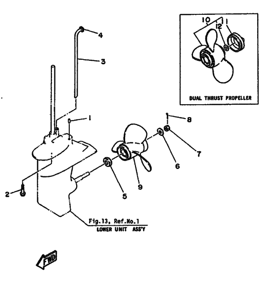 Lower casing & drive 2