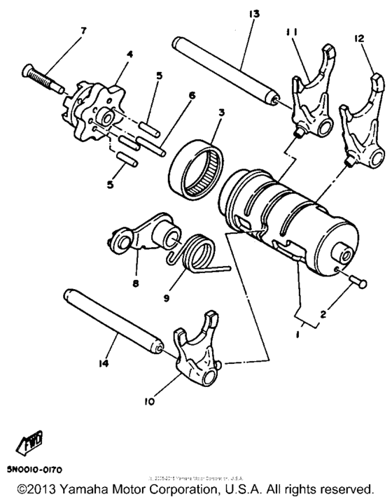 Shift Cam & Fork
